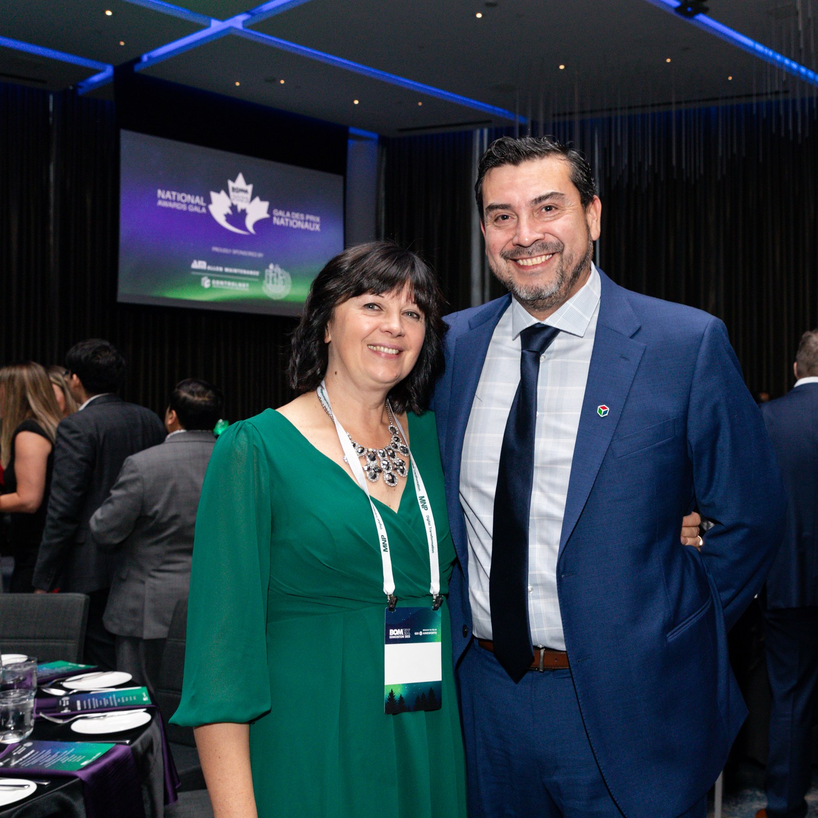 Image description: A photo of a man and a woman.